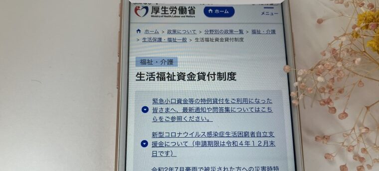 厚生労働省「生活福祉資金貸付制度」