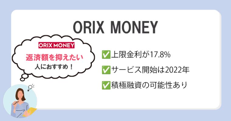 ORIX MONEY
